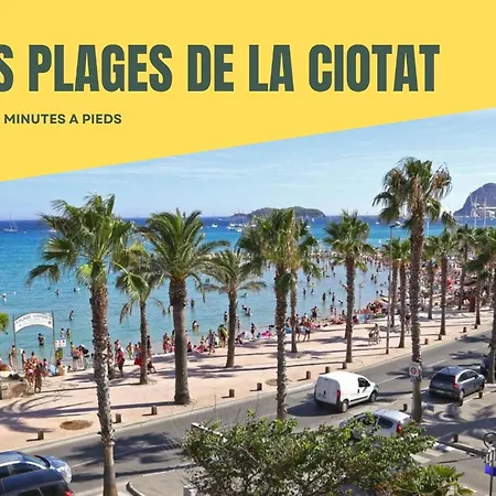 Apartment T2 Confort - Central- Bord De 100m - Clim